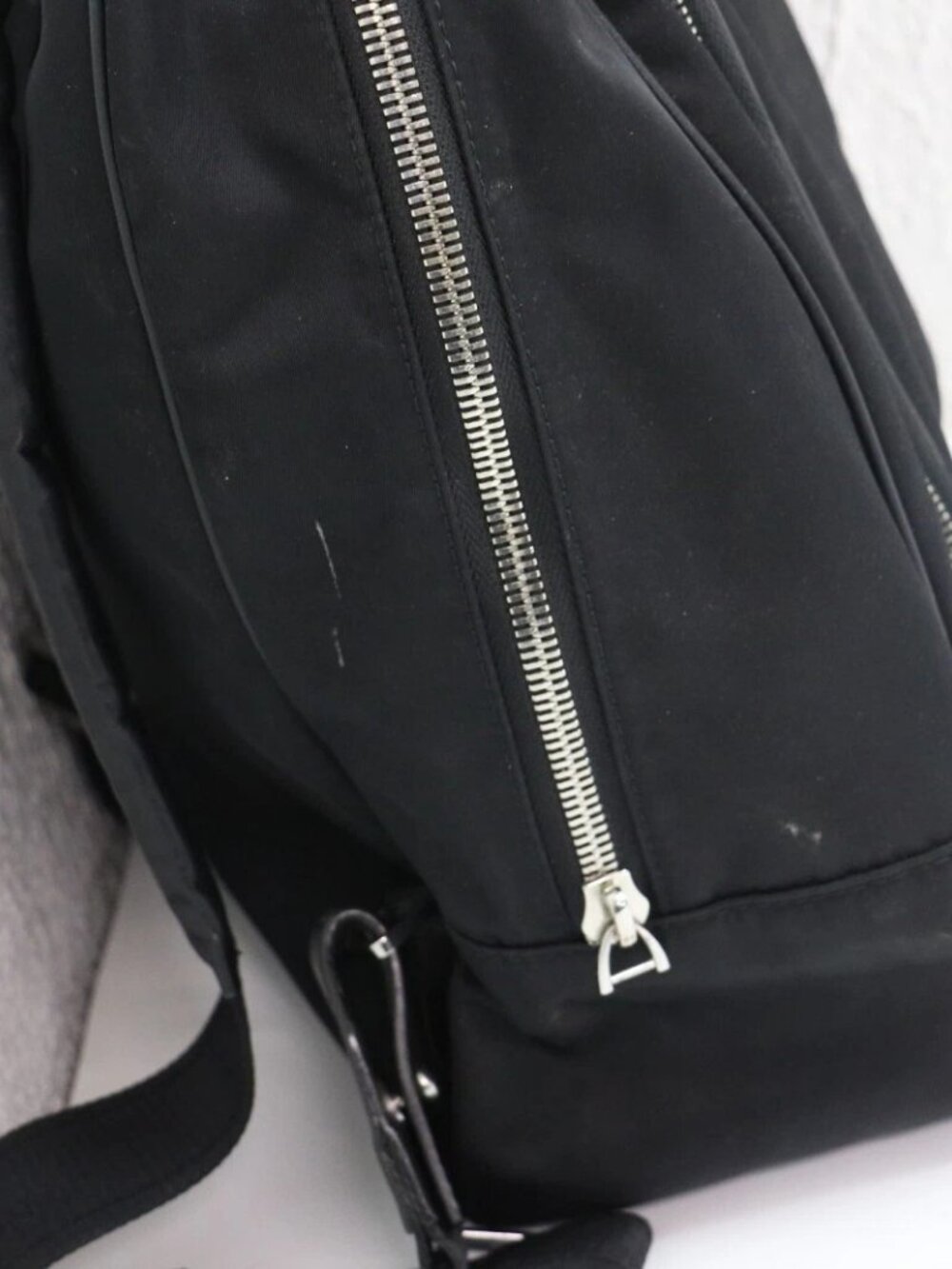 VERSACE Black Compact Backpack - Picture 5 of 9